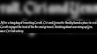 Yennefer Stroking Ciri In Forest Story - DesireSFM - The Witcher - Lesbian