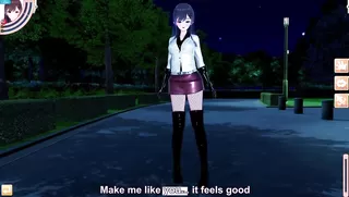 Koikatsu Onee-san Femdom Sex