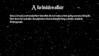 A Forbidden Affair Story - DesireSFM - The Witcher - Straight