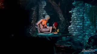 Forgotten Ruins - DesireSFM - The Witcher - Futa