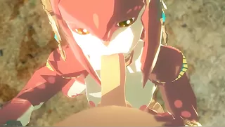 Mipha_and_Link
