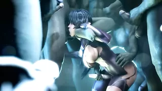 Taimanin Doujin. Chaos Arena