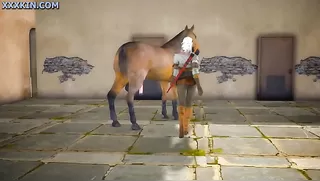 Ciri with Horse - Part 1