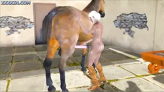 Ciri with Horse - Part 1
