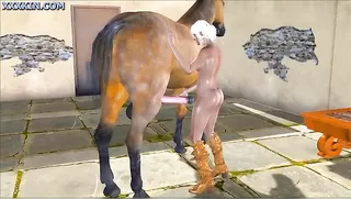 Ciri with Horse - Part 1