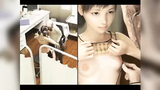 It was littered rural clinics - eating Muramusume Miku