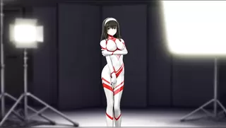 Tokusatsu Heroine – Beautiful Idol in Skintight Costume