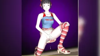 The reflection in the water - Horny sisters