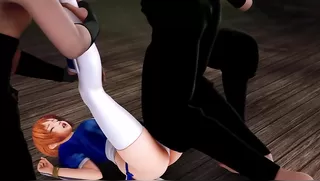 Kasumi - Counterassault milk shame ninja rapings