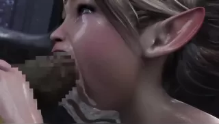 Ariel - Noble Elf Girl Turned Into the Goblin Chief's Sex Slave