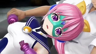 The Deflowering of Armor Angel Blue Marine