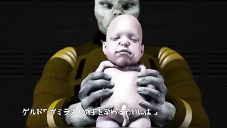 Pregslave Captain Yuki of Space Slave Battleship Amado