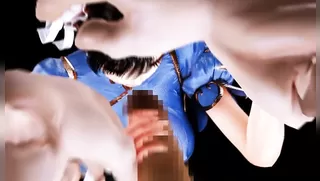 Fighting Girl Li - Defeated and automatically assaulted