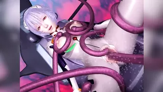 Plug Suit Rei! Sexual Interpolation - Part 1