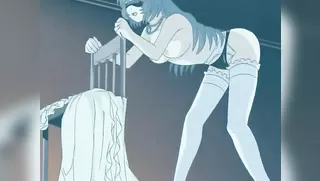 Miboujin: Numeriau Nikuyoku to Midara ni Nureru Mitsusubo - Ep.2