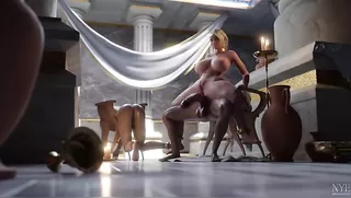 Sindel Cassie Sonya - AI upscale