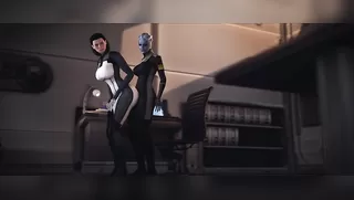 Liara & Dr. Eva: Seduction On Mars