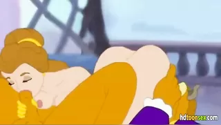 Beauty And The Beast Having Sex In The Castle!