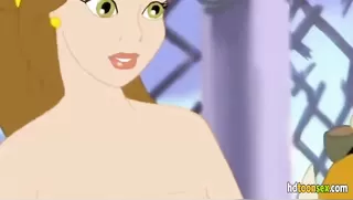 Beauty And The Beast Having Sex In The Castle!
