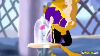 Beauty And The Beast Having Sex In The Castle!