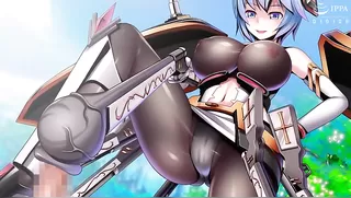 Violated hero-everyone is aiming for my semen...!? The motion anime