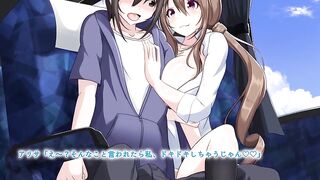 Bareback sex hot spring bus tour with three slutty gals cumming in!