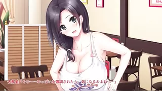 Oppai cafe - Hahako de kosu chichi