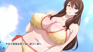 Aunt and Nephew's Lovey Dovey Summer Strokeoff - Ep.2