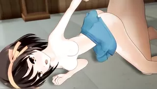 H squared sex with haruhi and yuki