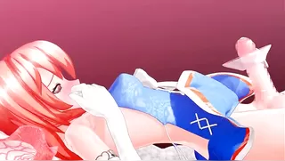 Futanari Girl Hikari Summer Masturbation