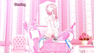 Futanari Girl Hikari Summer Masturbation