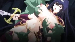 Zoku Oujo & Onna Kishi W Dogehin Roshutsu: Chijoku no Misemono Dorei - Ep.1