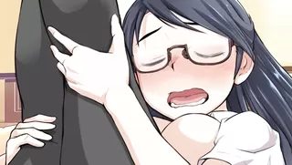 Girl In Glasses Is A Masturbation