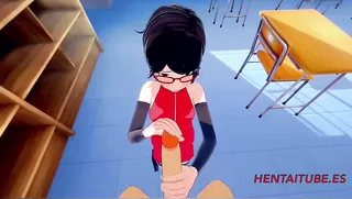 Boku no Hero Boruto Naruto Hentai 3D - Bakugou Sarada Sex in Classroom