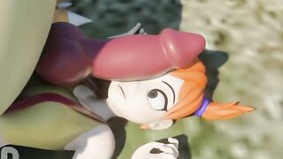 Misty x Charizard - Pokemon Hentai - Bacn