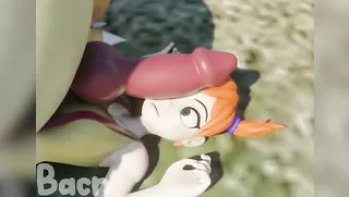Misty x Charizard - Pokemon Hentai - Bacn