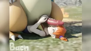 Misty x Charizard - Pokemon Hentai - Bacn