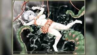 Magic tentacles used for sex Rin Main no Chougoku