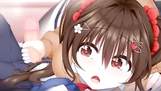 Koharu biyori.R ~Sweety-sweet first experience with busty JK