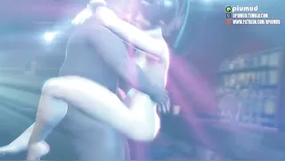 Honoka in stripclub