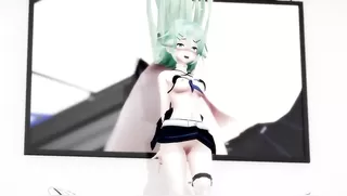 MMD-Raspberry Monster