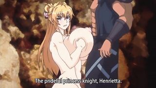 Buta no Gotoki Sanzoku ni Torawarete Shojo o Ubawareru Kyonyuu Himekishi & Onna Senshi