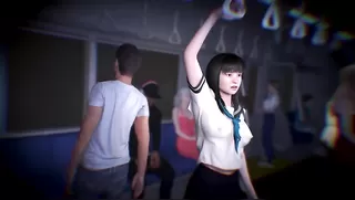 Black-Haired Sailor Suit and Invisible Man All you can play mischief on the train