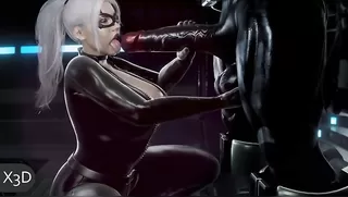 Black Cat And Venom