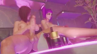 Cyberpunk Us Cracks Orgy