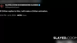 Freaky Ass Chiitan She's a Backshots GOD